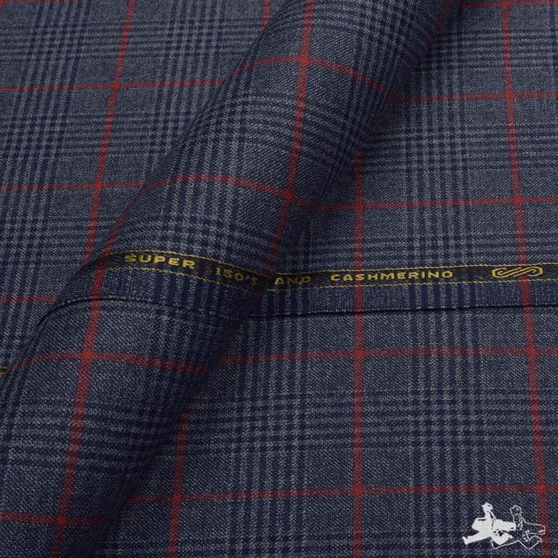 Metallic Blue Tweed 9278